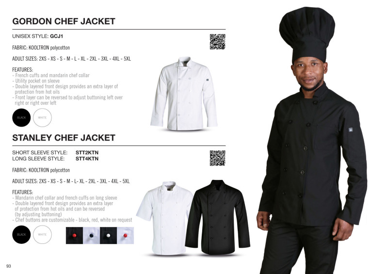 Gordon Chef Jacket