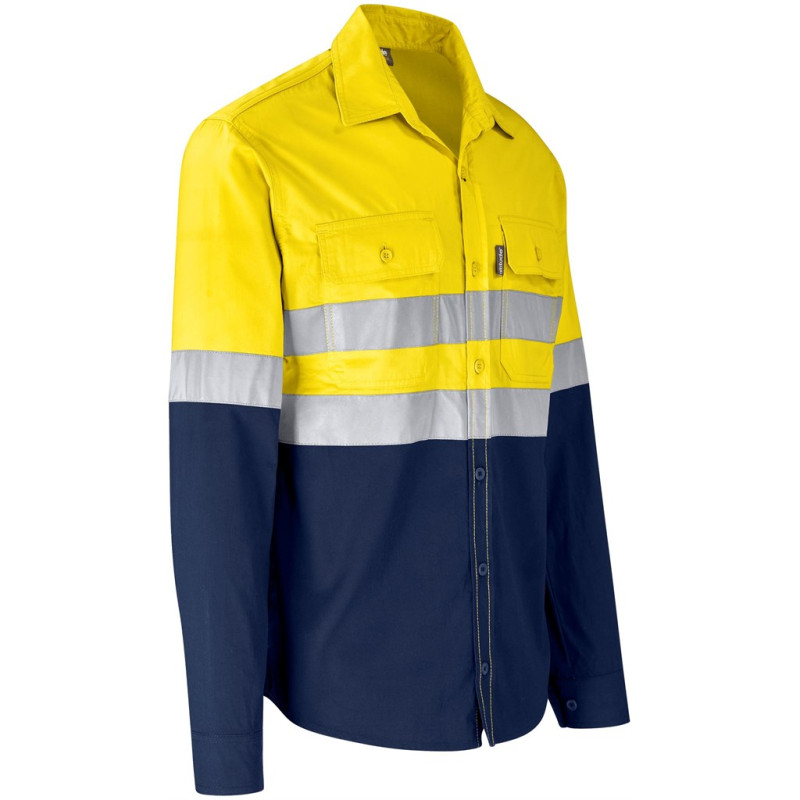 Access Vented Two-Tone Reflective Work Shirt