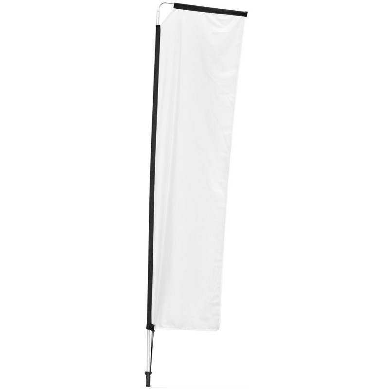 Legend 3M Sublimated Telescopic Double-Sided Flying Banner - 1 complete unit