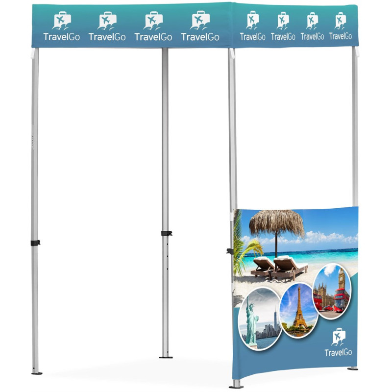 Ovation Sublimated Gazebo 1.5m X 1.5m - 1 Half-Wall Skin