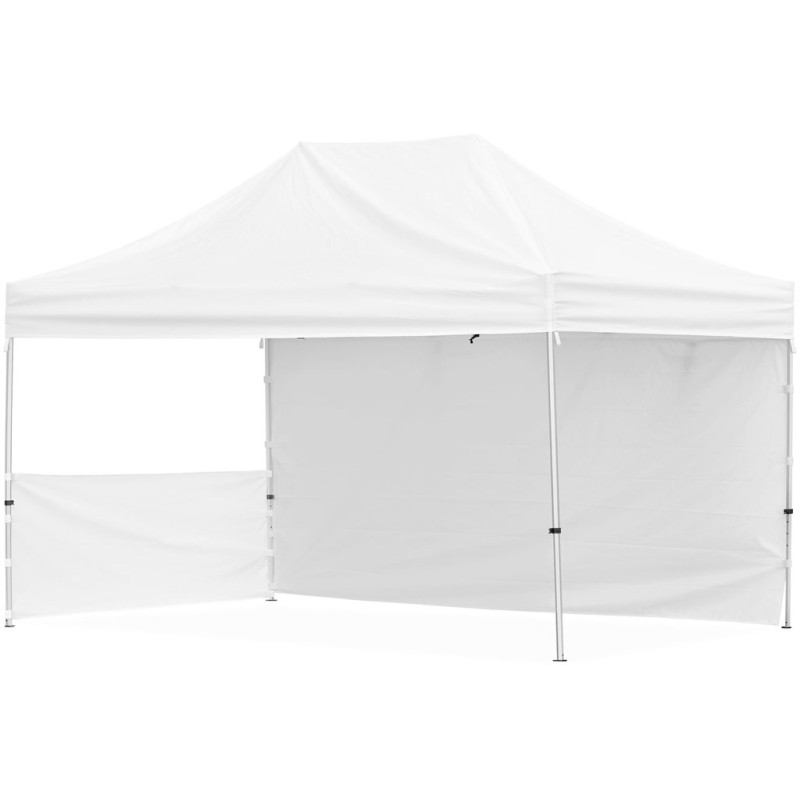 Ovation Sublimated Gazebo 4.5m X 3m - 1 Short Half-Wall Skin - 1 Long Full-Wall Skin