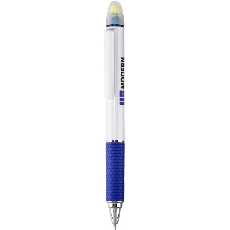Altitude Topaz Highlighter Ball Pen - Blue