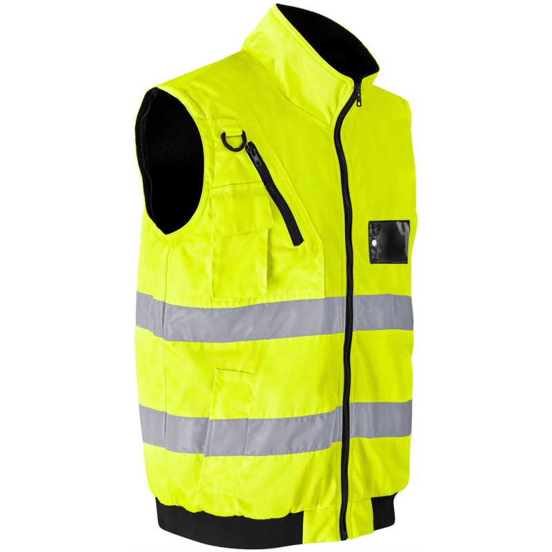 Techno Padded Hi-Viz Reflective Bunny Jacket