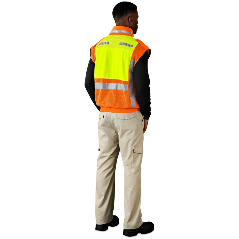 Metro Two-Tone Hi-Viz Reflective Zip-Off Jacket