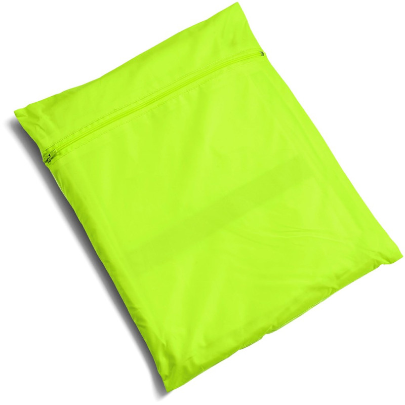 Outdoor Hi-Viz Reflective Polyester/PVC Rainsuit - Lime
