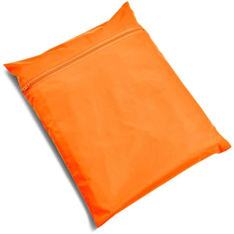 Outdoor Hi-Viz Reflective Polyester/PVC Rainsuit - Orange