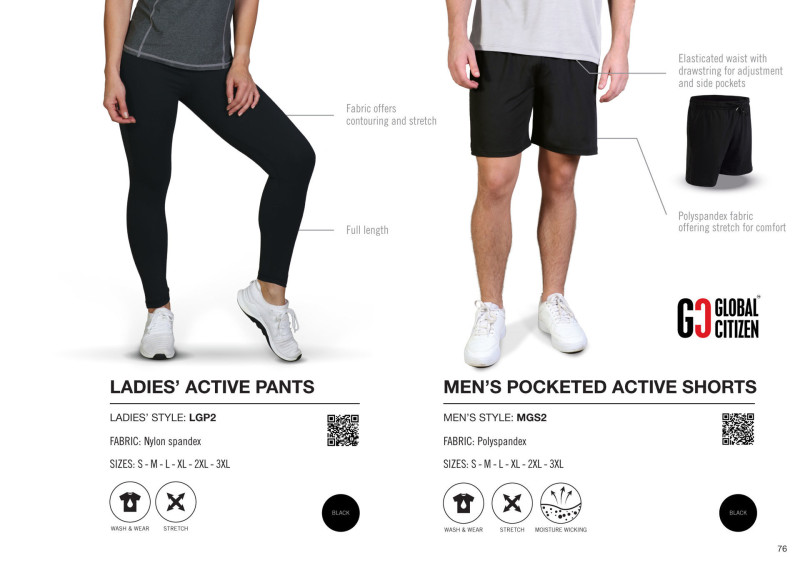 Men's Pocketed Active Shorts