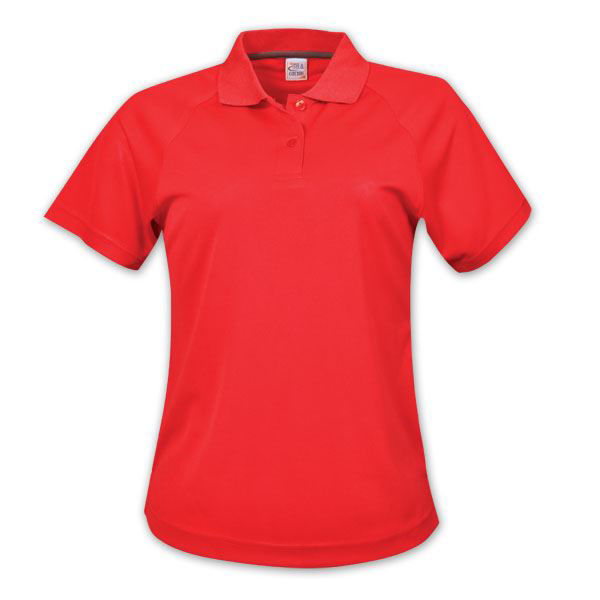 Ladies Classic Sports Polo - Red - While Stocks Last