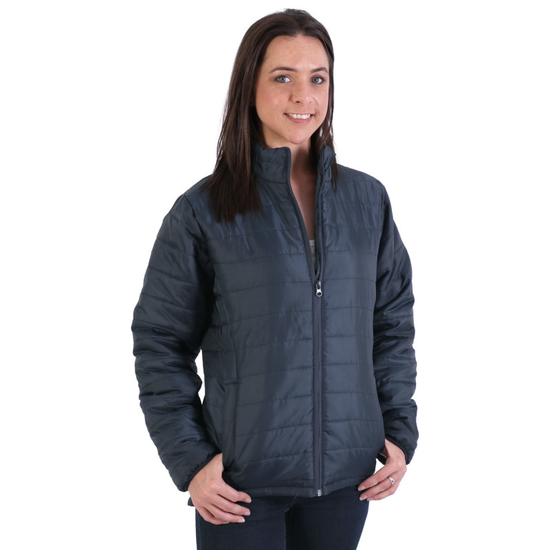 Ladies Ballista Puffer Jacket - Navy - End Of Range