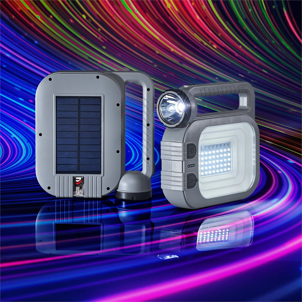 Swiss Cougar Hanoi Solar Lantern & Power Bank - 2.400mAh