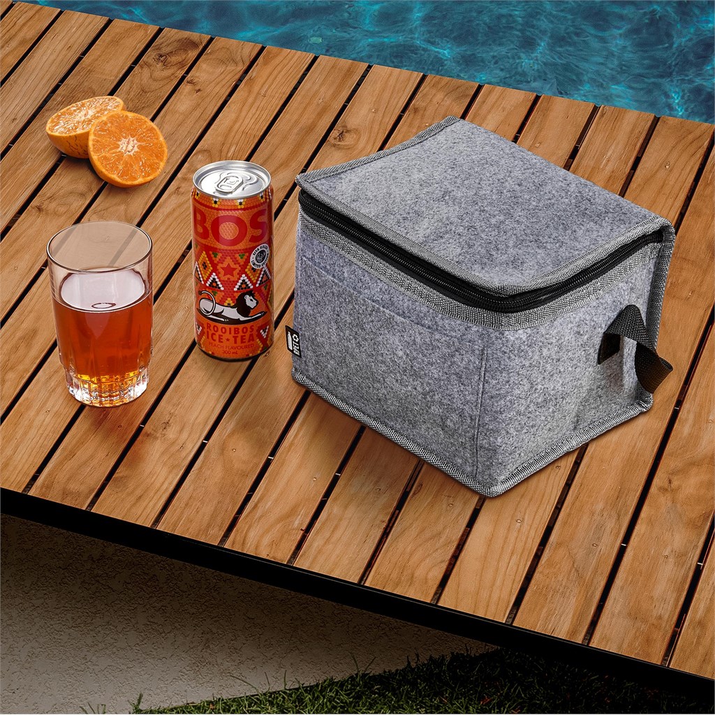 Okiyo Reitoko Recycled PET Felt Lunch Cooler - 6-Can