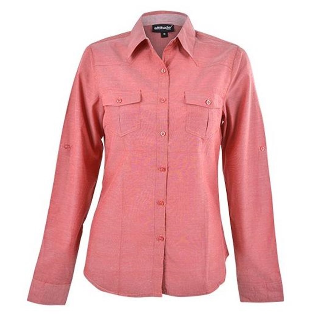 Ladies Ruby Blouse - Red