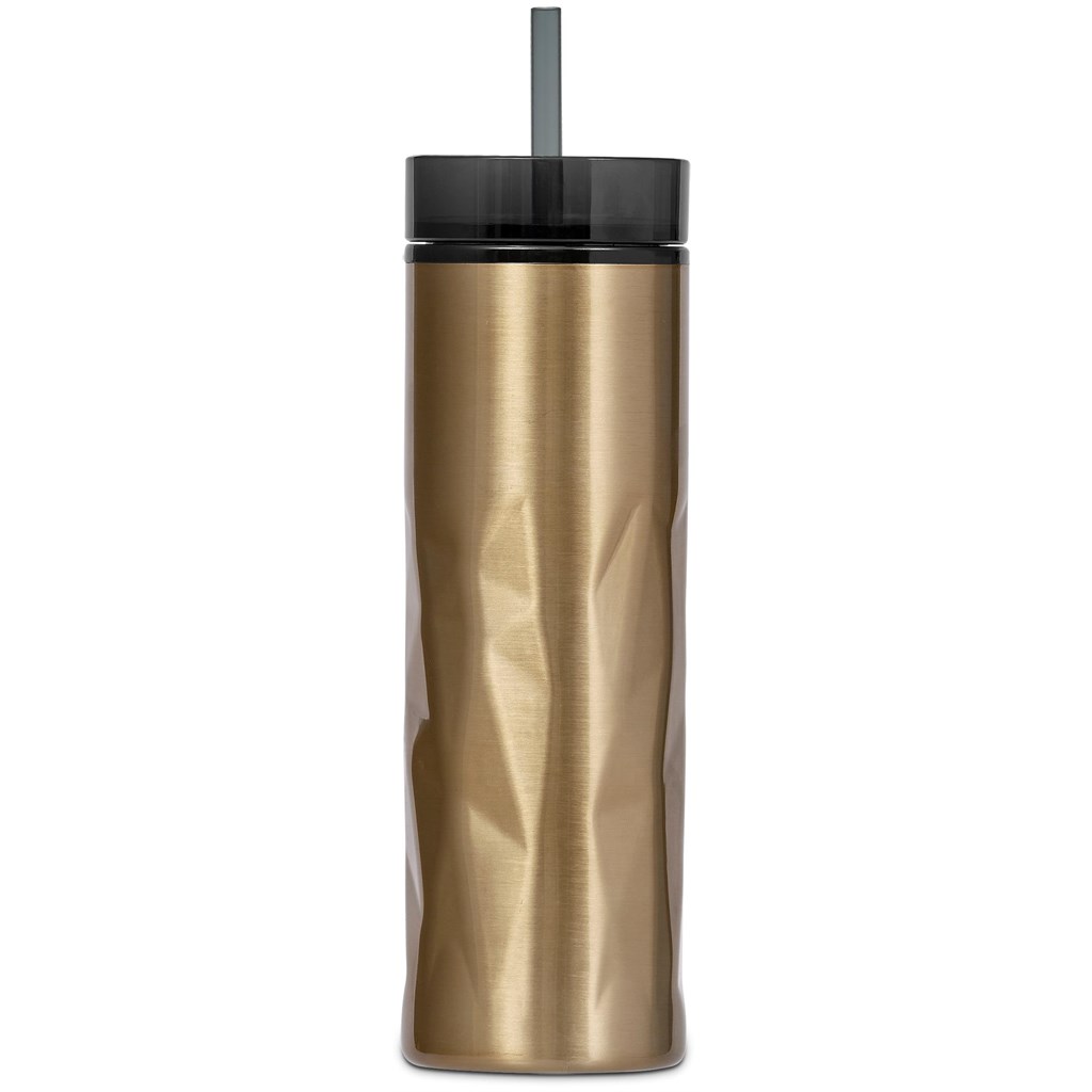 Serendipio Fire & Ice Stainless Steel & Plastic 2-In-1 Tumbler - 435ml