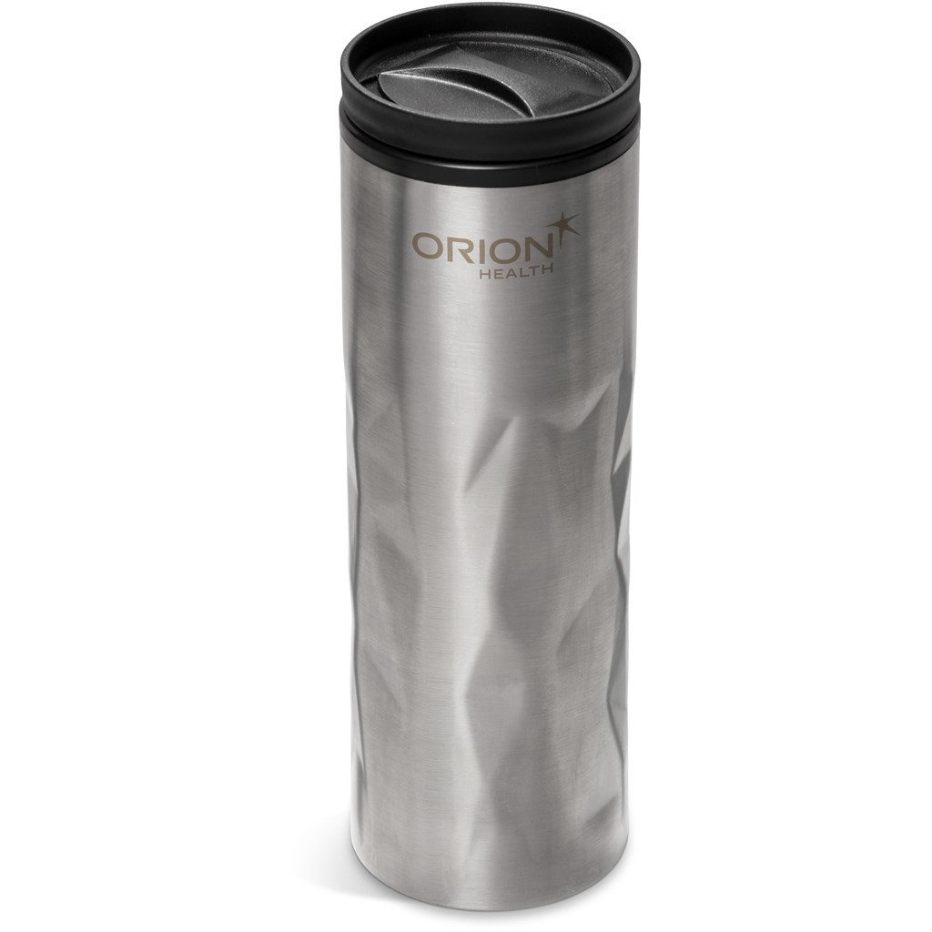 Serendipio Fire & Ice Stainless Steel & Plastic 2-In-1 Tumbler - 435ml