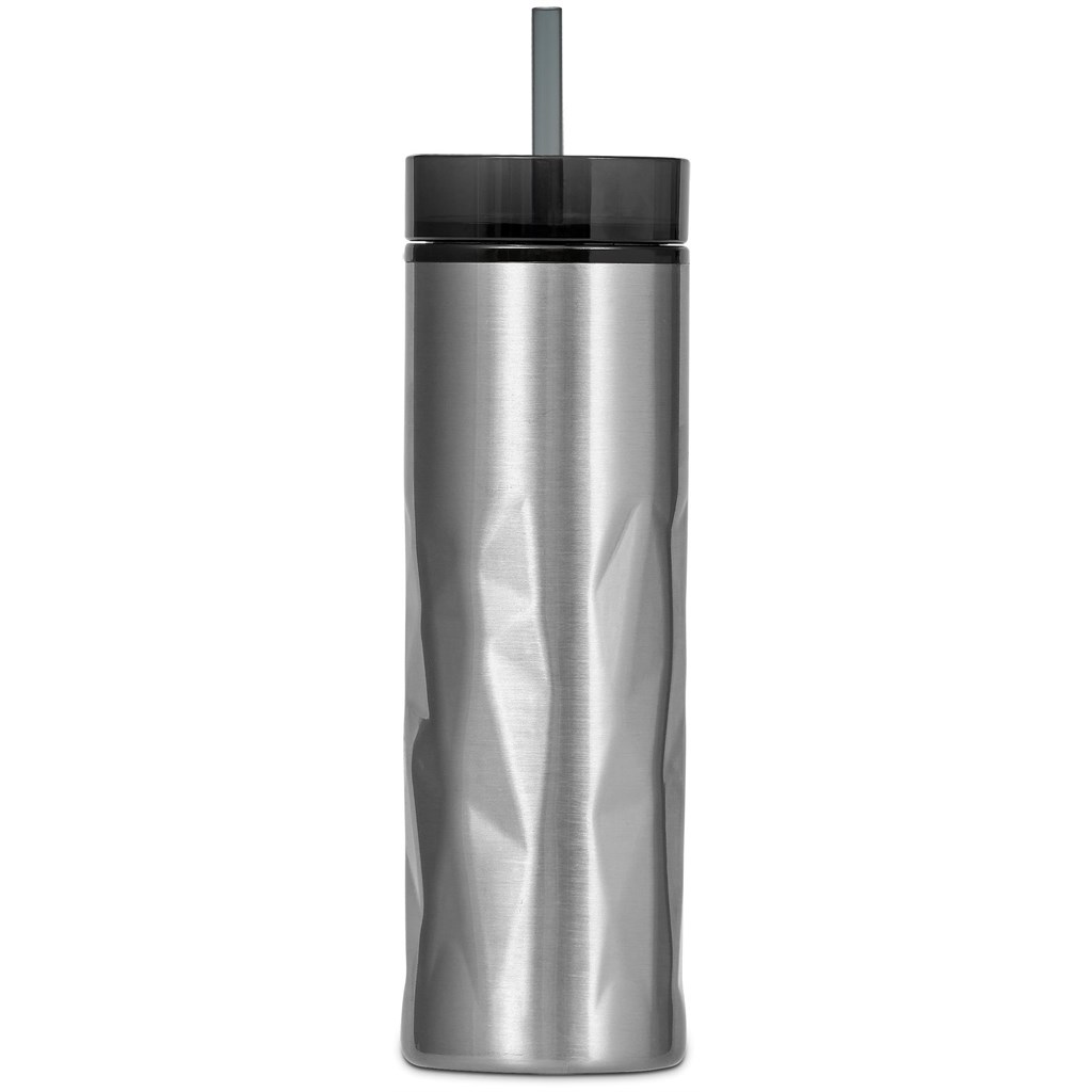 Serendipio Fire & Ice Stainless Steel & Plastic 2-In-1 Tumbler - 435ml