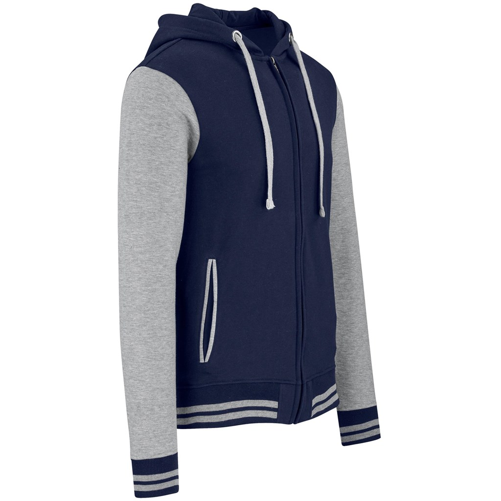 Mens Princeton Hooded Sweater - Navy