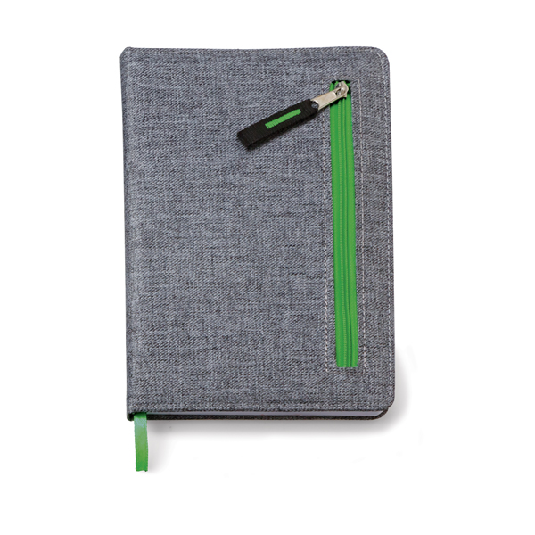 Santo Zipper Notebook