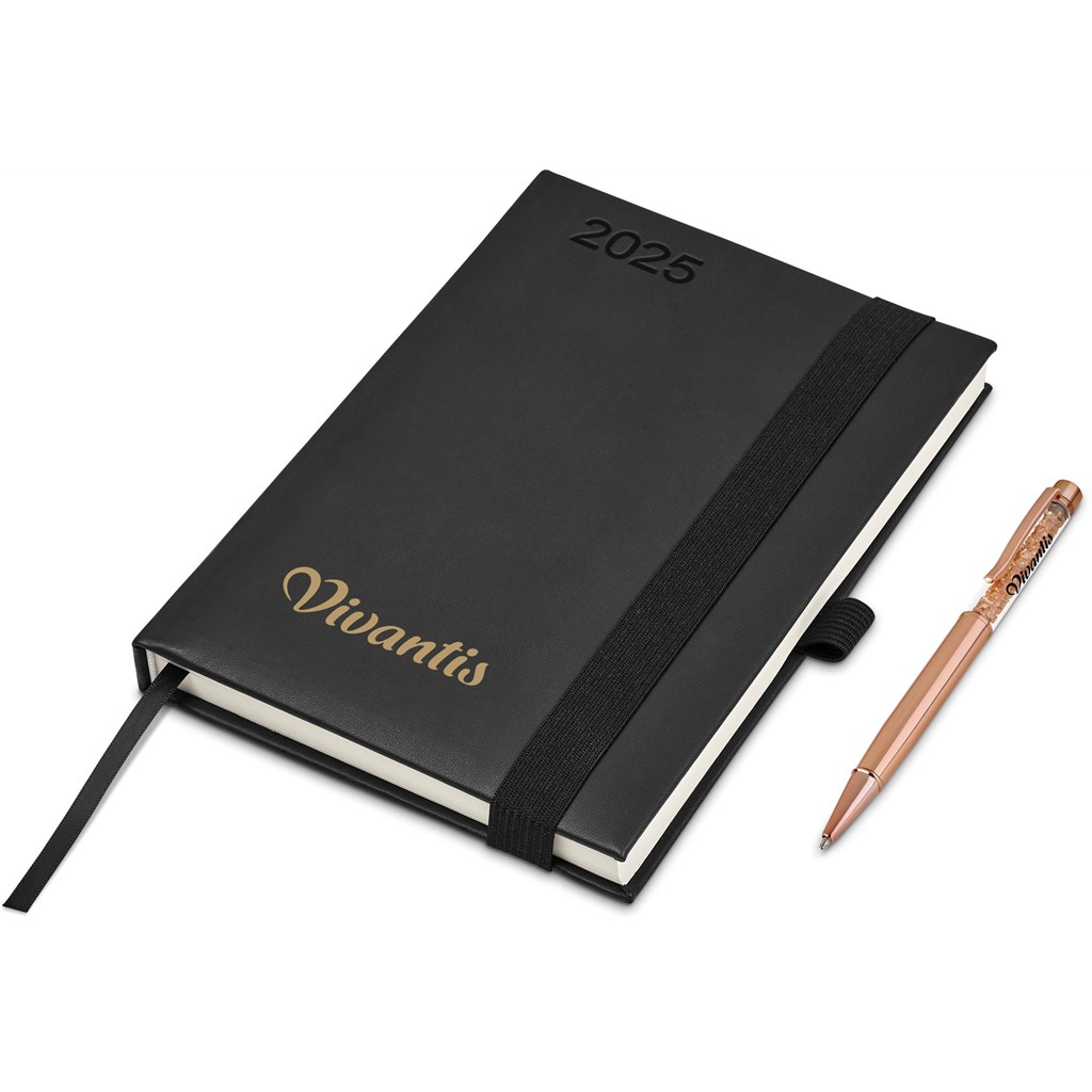 Altitude Advantage 2025 A5 Diary & Hailey Pen Set