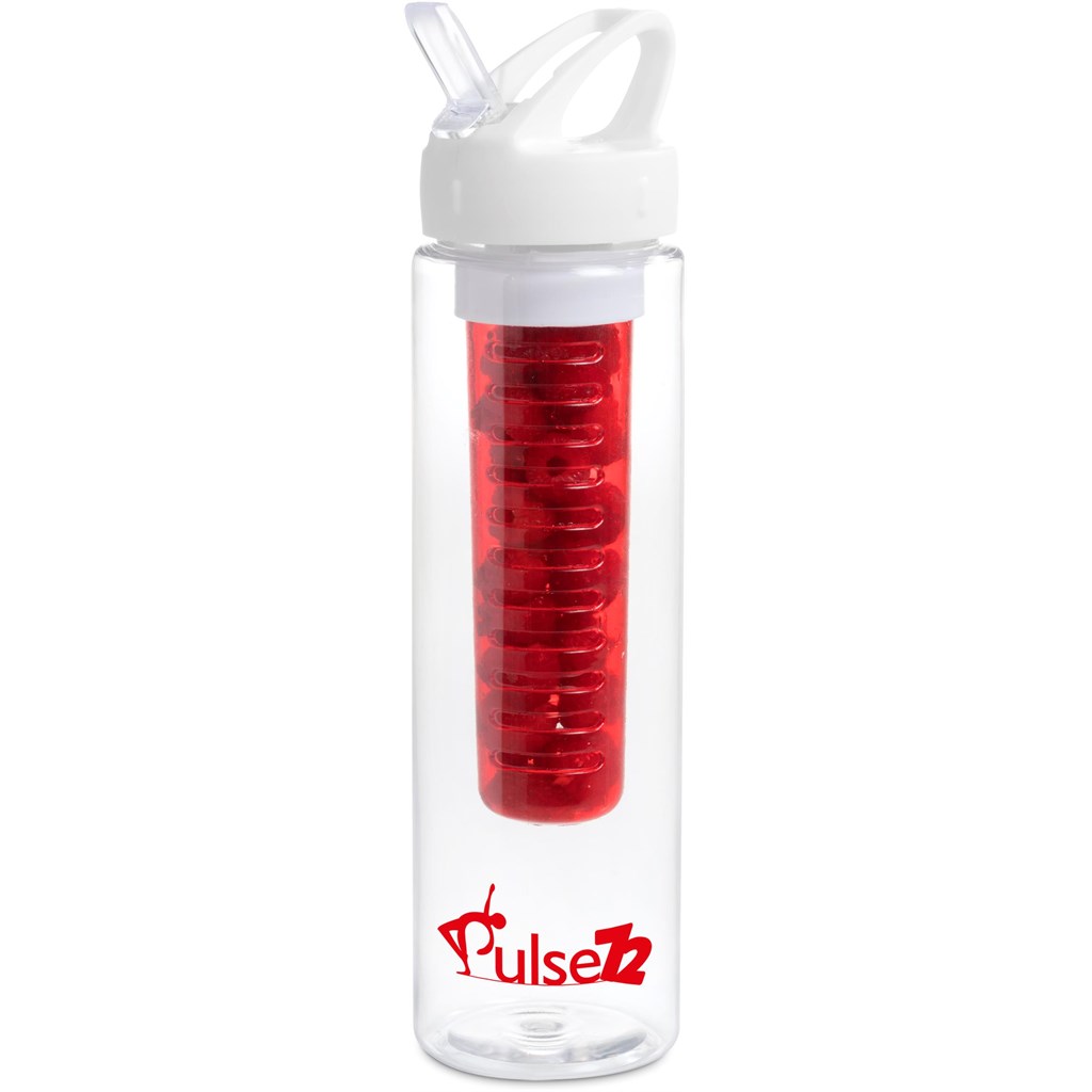 Zest Plastic Infuser Bottle - 750ml - Red