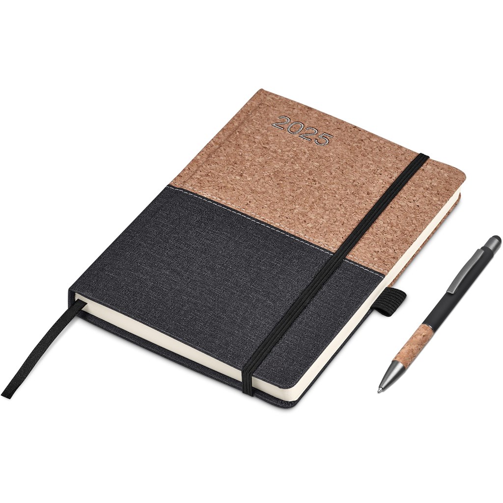 Okiyo Toshi 2025 A5 Diary & Pen Set