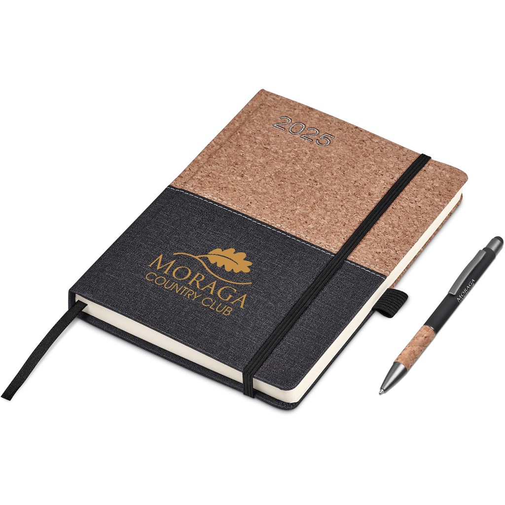 Okiyo Toshi 2025 A5 Diary & Pen Set