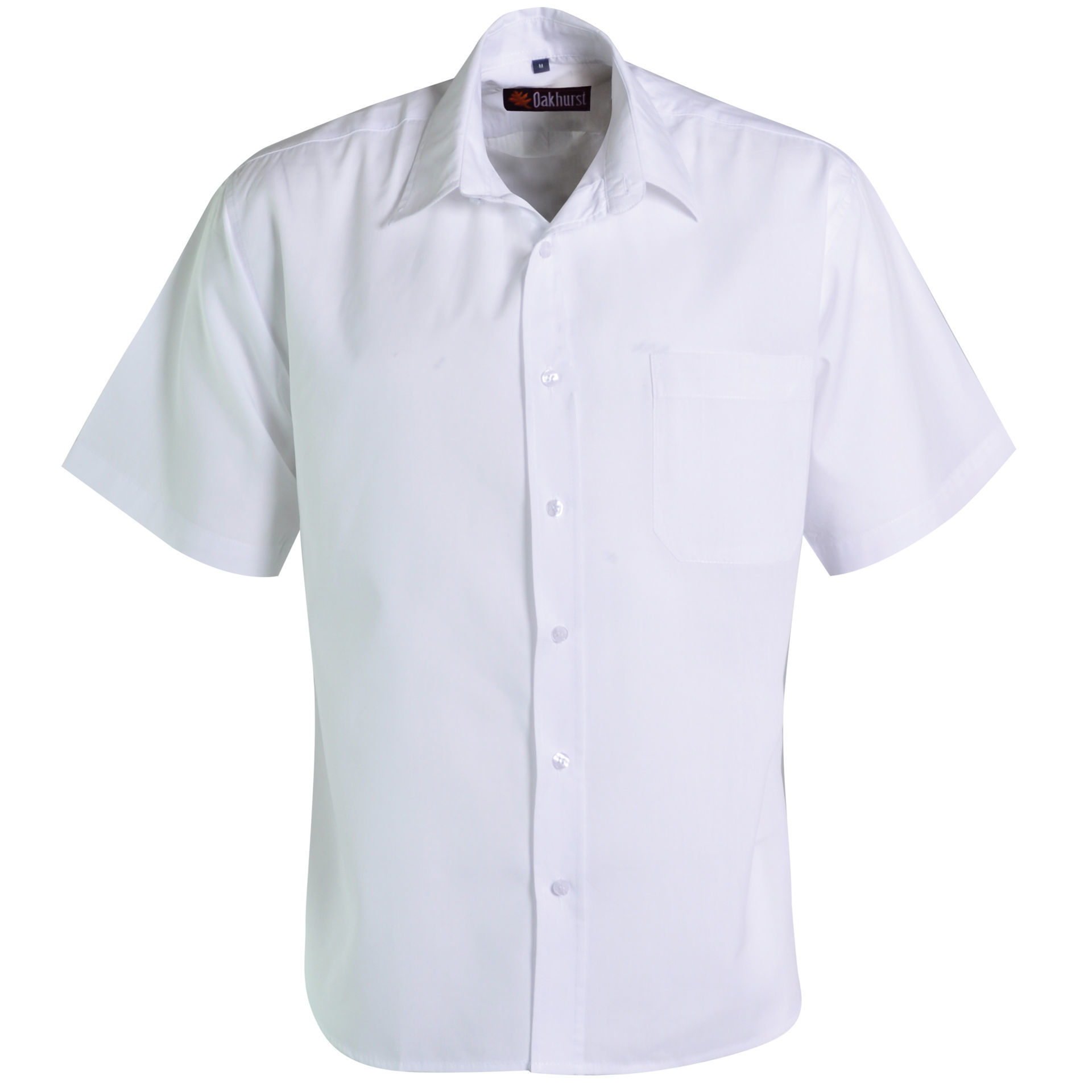 Icon Woven Shirt Short Sleeve - End of Range - White