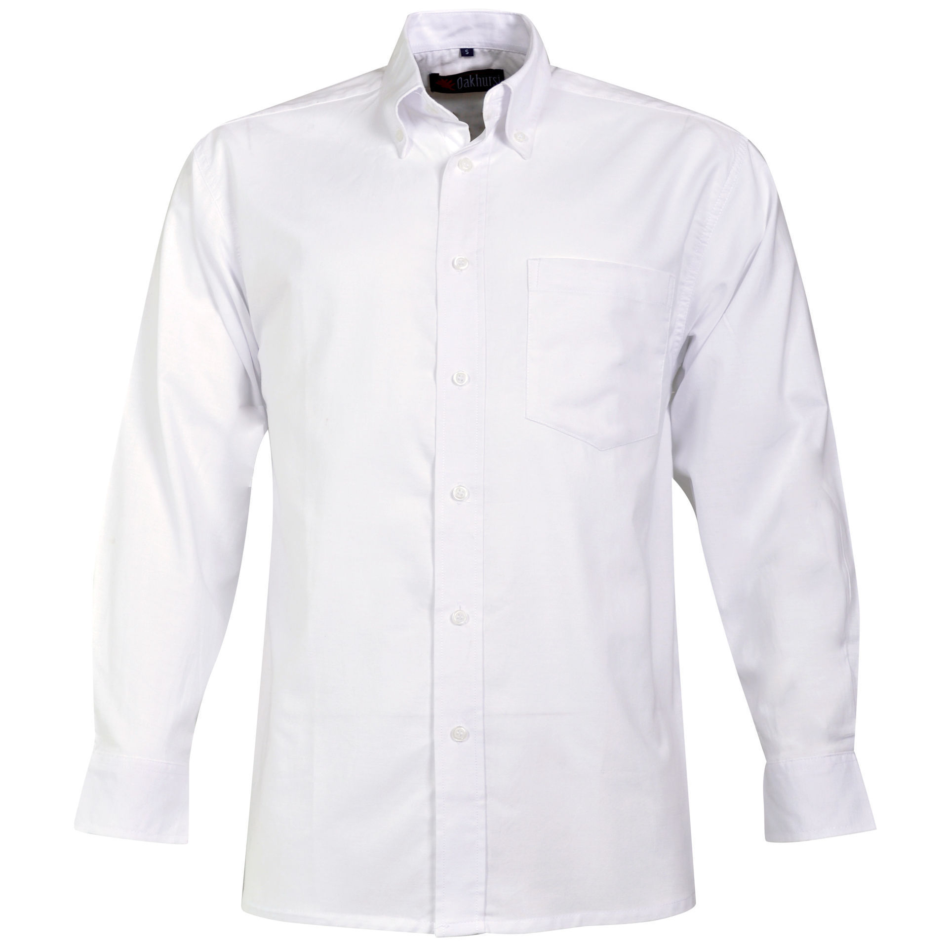 Prime Woven Shirt Long Sleeve - White -End Of Range