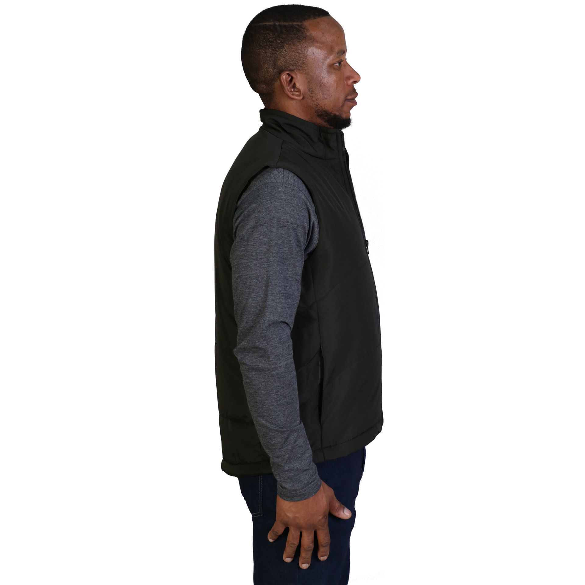 Unisex Bodywarmer - Black - End Of Range