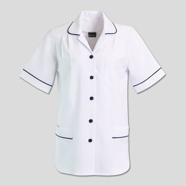 Udine Top - White / Navy - End Of Range