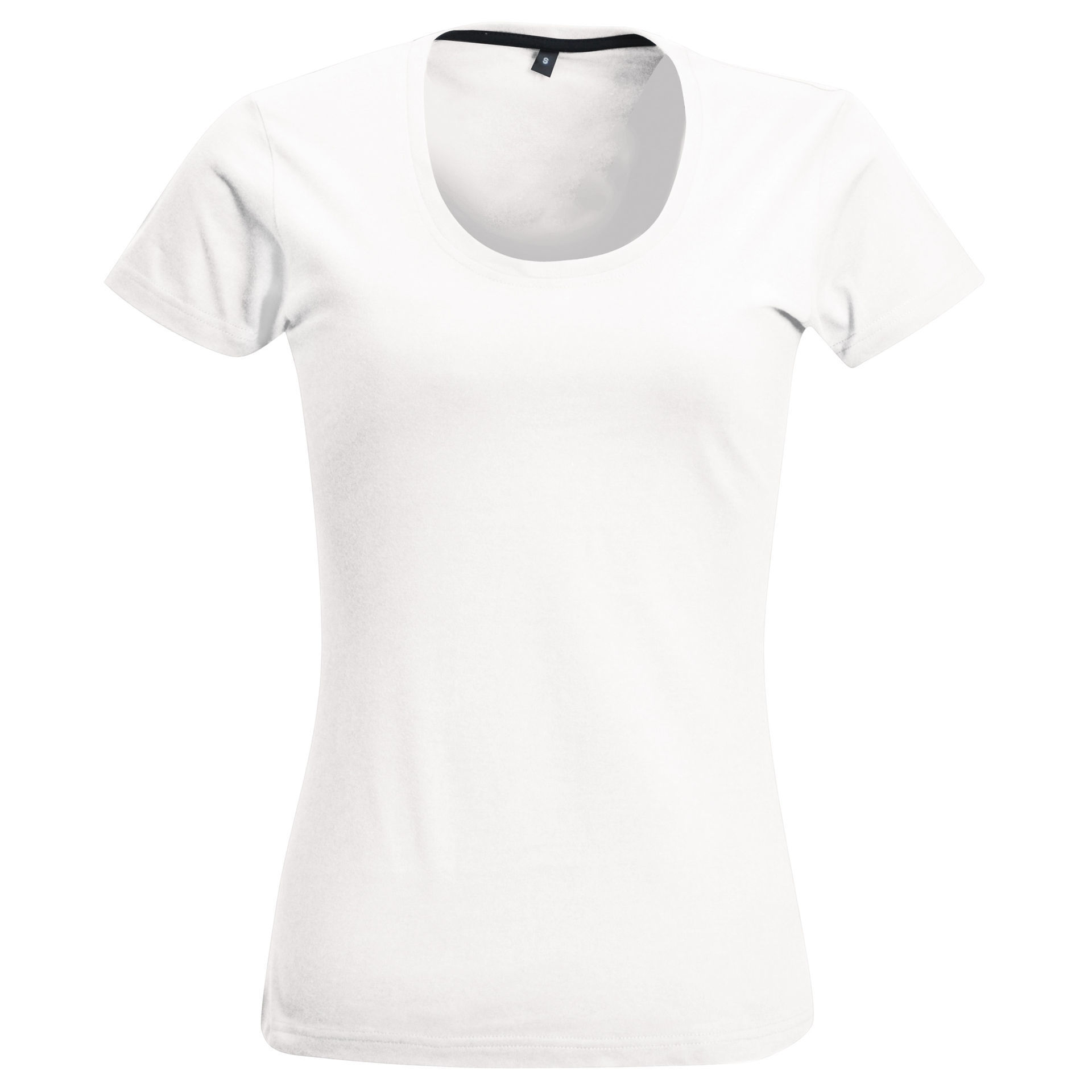 Ladies 150g Fashion Fit T-Shirt - White - End of Range