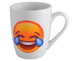 Emoji Oval Cone Mug - Tears