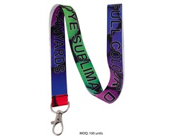 Sample-Lanyard Single Side Sub with LobsterRing