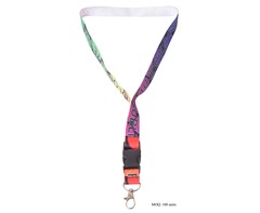 Sample-Lanyard Single Side Sub Buckle&LobsterRing