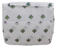 Velcro Hanging Toiletry Bag (Cactus Print)