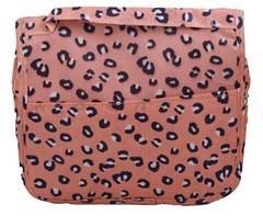 Velcro Hanging Toiletry Bag (Animal Print)