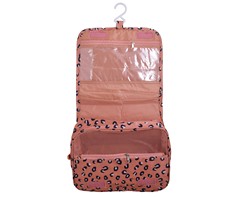 Velcro Hanging Toiletry Bag (Animal Print)