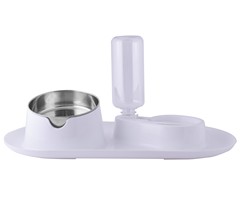 Anti-Splash Pet Bowl & Auto Water Dispenser