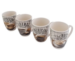 Global Brew 4-Piece Mug Set