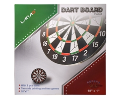 Flocked Pro Dart Board