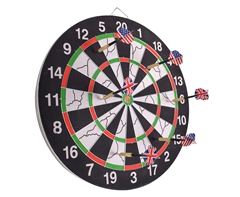 Flocked Pro Dart Board