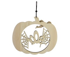 Halloween Pumpkin & Spider Decoration