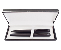 Charcoal Swirl Roller & Ball Set