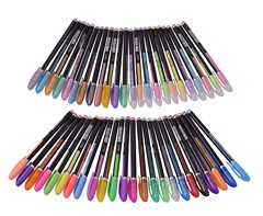 Shiny 48-Piece Gel Pens