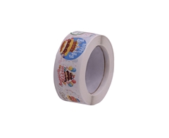 500pcs Sticker Roll - Happy Birthday