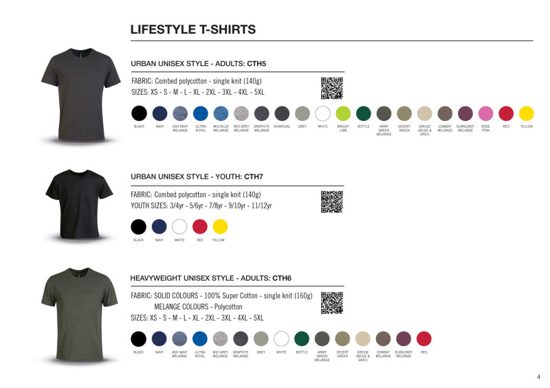 140g Urban Lifestyle T-Shirt