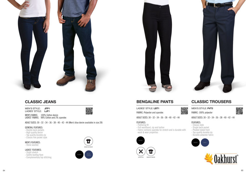 Classic Denim Jeans -Black Denim - While Stocks Last