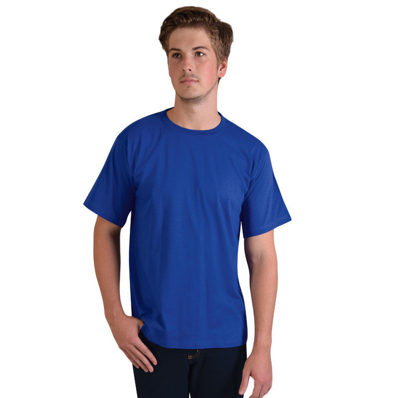 170g Combed Cotton T-shirt - Royal Blue - While stocks last