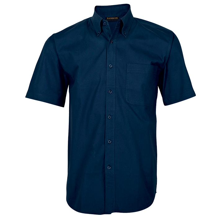 Brushed Cotton Twill Lounge Short Sleeve Mens