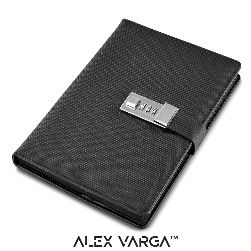 Alex Varga Chapman Code-Lock Hard Cover Notebook