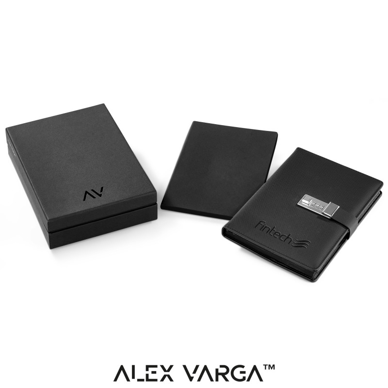 Alex Varga Chapman Code-Lock Hard Cover Notebook